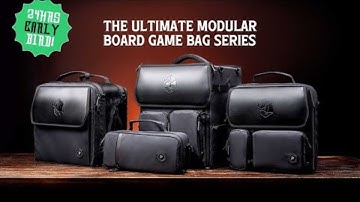 Ultimate D-Quest Modular Boardgame Bag: Backpack, Case, Cube & Sling Bag - Game Night Revolution!