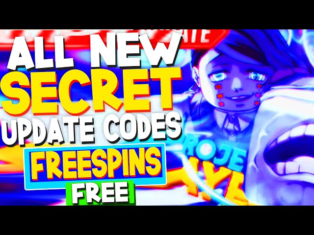 ALL NEW *FREE SPINS* UPDATE CODES in PROJECT SLAYERS CODES