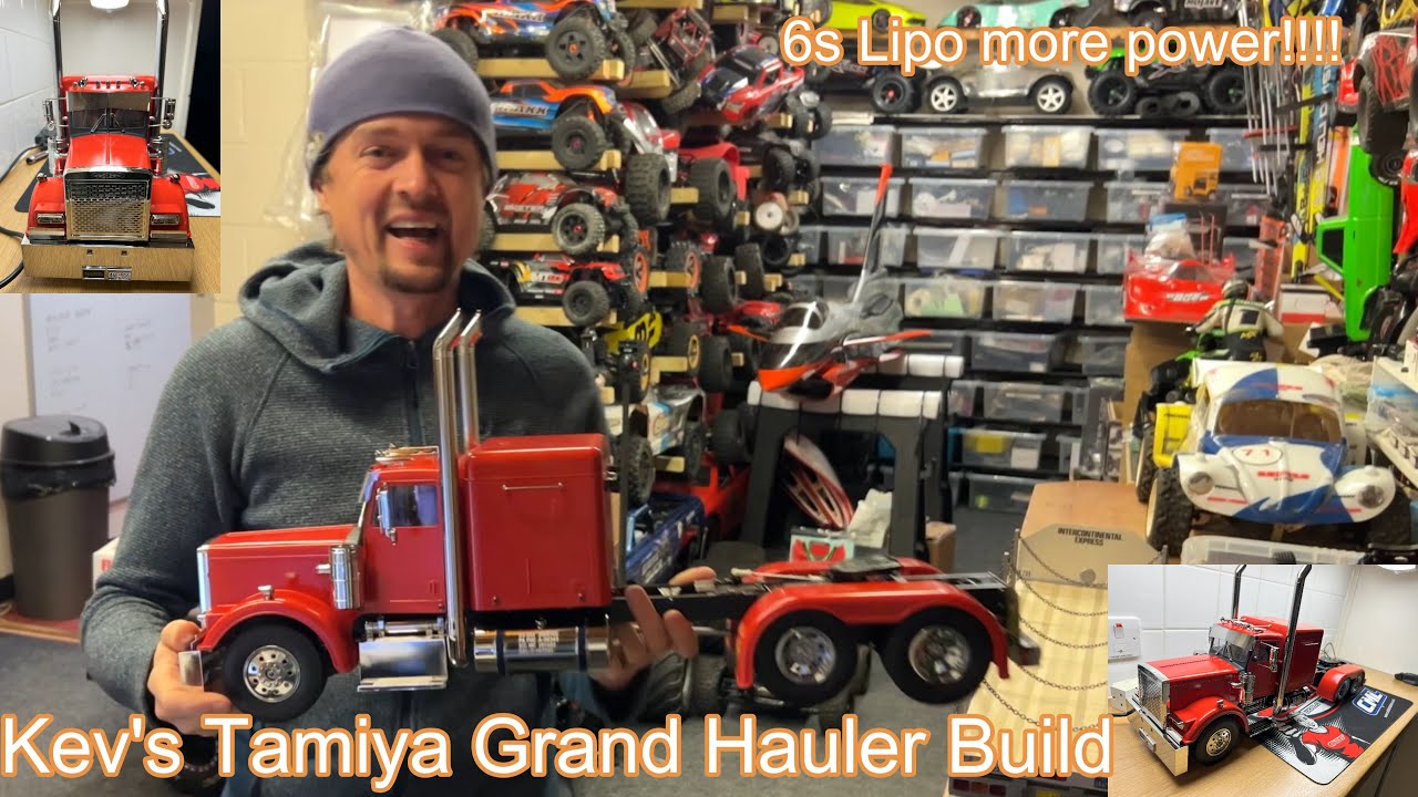 Building Kev Talbots Tamiya Grand Hauler - YouTube