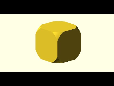 OpenScad (урок №12 INTERSECTION (ПЕРЕСЕЧЕНИЕ)) - YouTube