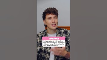 Youtubers Dan en Phil bevestigen 16 jaar durende relatie #shorts ##DanAndPhil #trending