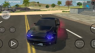 Drifting with z black mustang gt aaj to bach gya mustang drift karta samay plat jati bach gya  screenshot 5