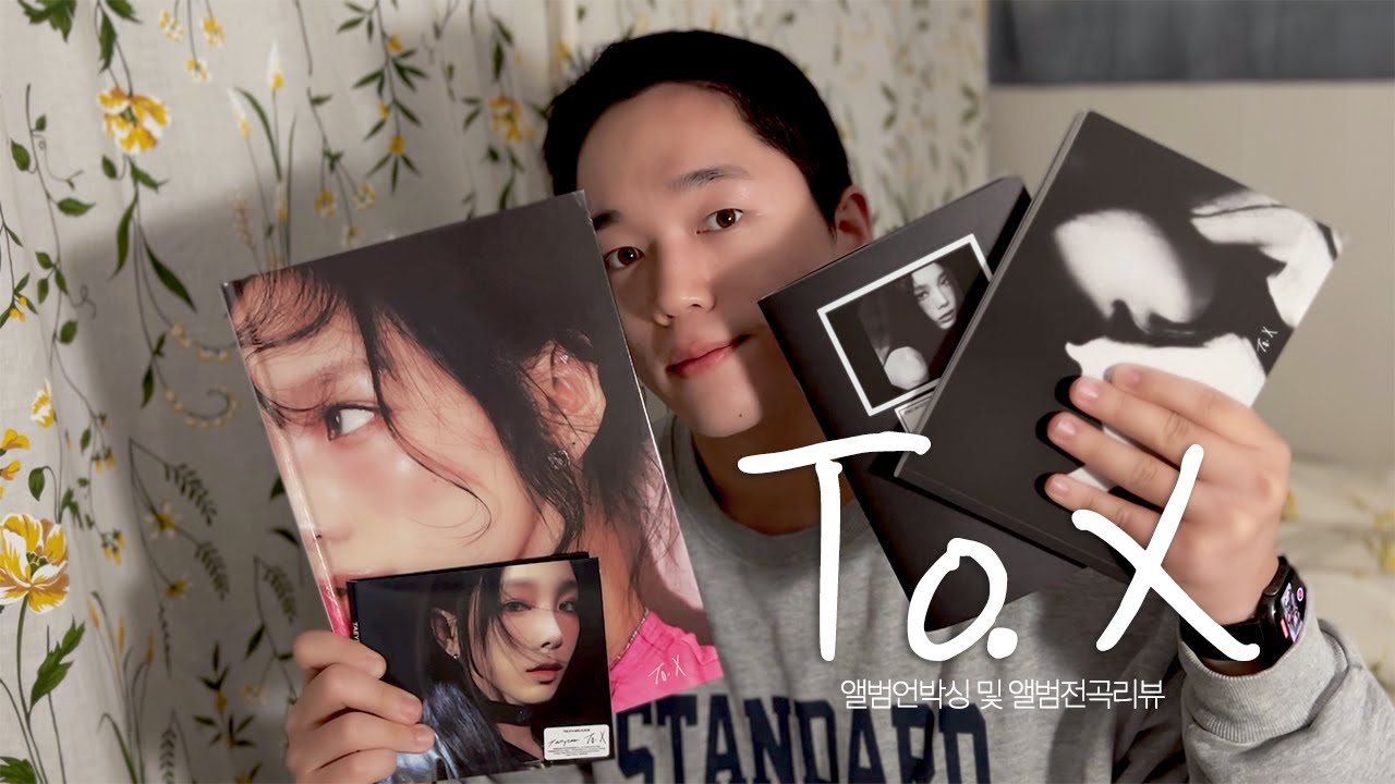 Taeyeon The 5th Mini Album To. X Album unboxing & Review 💜
