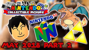 Nintendo Collectible Pickups - May 2018 Part 2 | Custom Game Cases, New T-Shirts, & More!