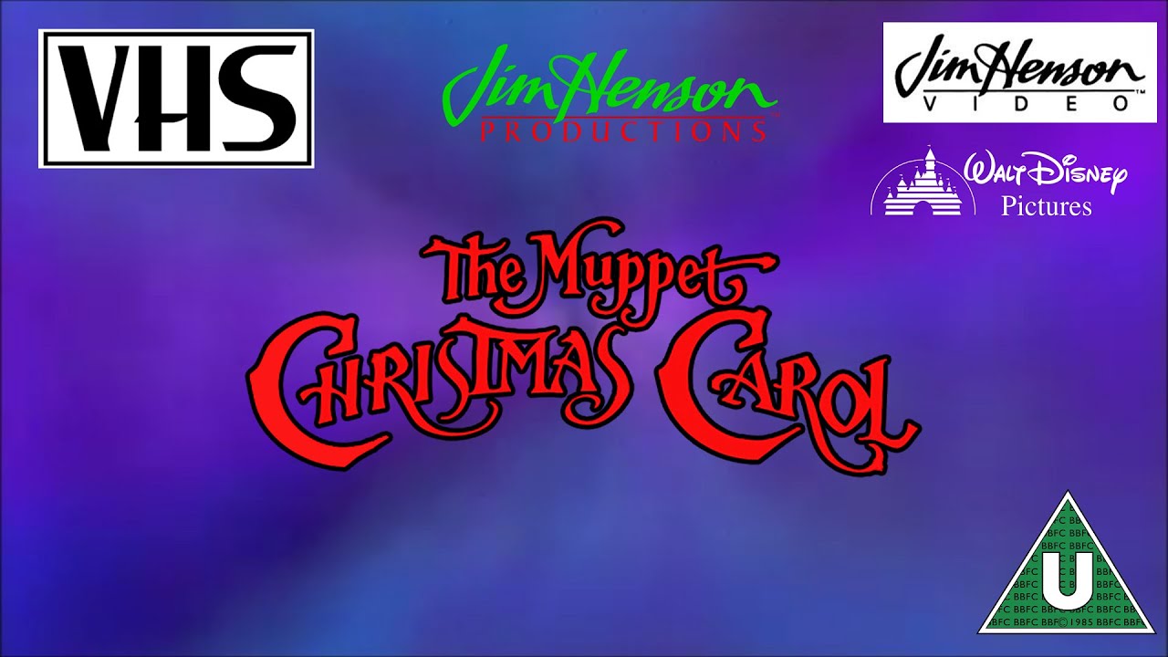 Opening to The Muppet Christmas Carol UK VHS (1995) - YouTube