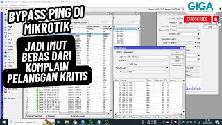 Bypass Ping on Mikrotik, Ping Becomes Cute, Free from Critical User Complaints