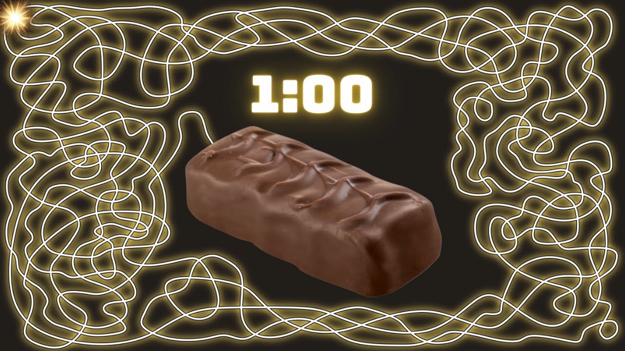 1 Minute Timer Bomb [CHOCOLATE BAR EXPLOSION] - YouTube