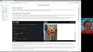 Web Basics – Styling it up with Cascading Style Sheets (CSS)