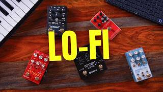 Exploring / comparing my 5 best LOFI FX pedals (synth edition)