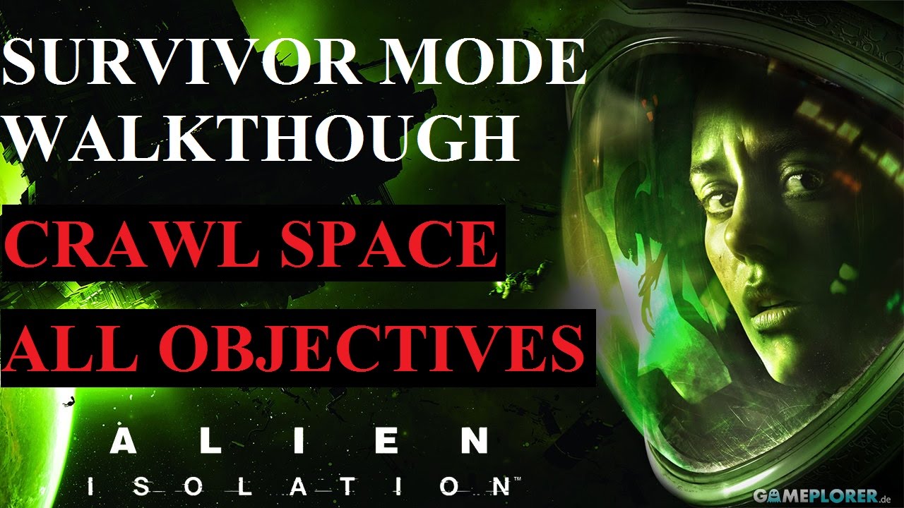 Alien Isolation Survivor Mode Trauma Crawl Space - YouTube