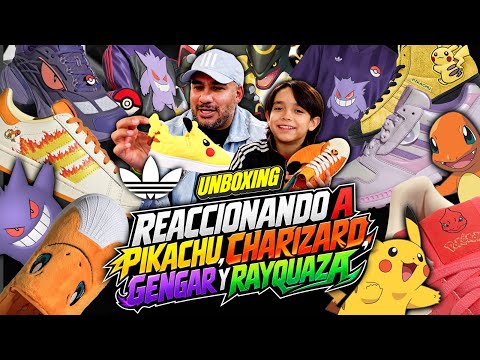 Colección completa de tenis ADIDAS POKÉMON infante y adulto. Sudaderas, jersey y pants #Unboxing