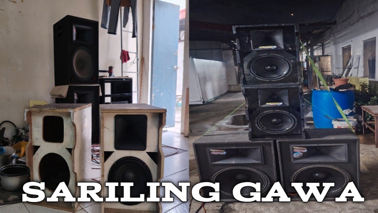 Bujet meal na Speaker pang new year mid high sub scoop sariling gawa 