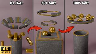 【4K】Premium 3D SOFT Physic Simulation | 3D Physic Showcase【60fps】 screenshot 5