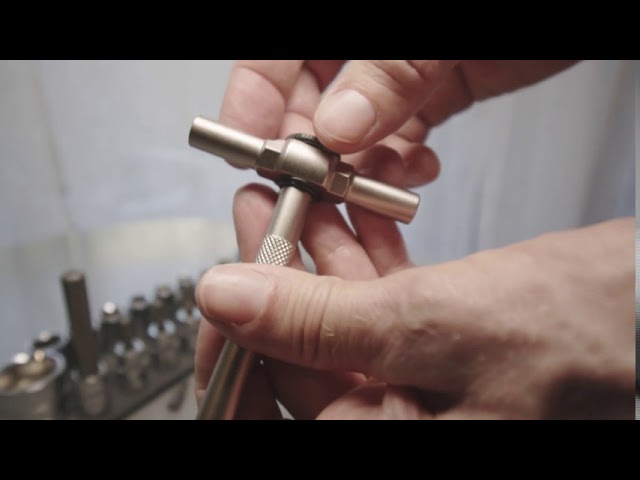 Fix It Sticks Ratcheting T-Way Wrench with Locking Hex Drive - Btactical