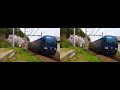 ３Ｄ版　丹後の海　正暦寺踏切　20200407　京都丹後鉄道（丹鉄）特急はしだて２号・特急まいづる６号　3D VR