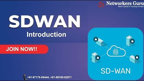 What is SDWAN in Hindi, Cisco SDWAN Introduction by Networkers Guru