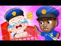Baby Police Officer Don't Cry Song | Baby Baby Don't Cry  | Funny Kids Songs by  Me Me Band