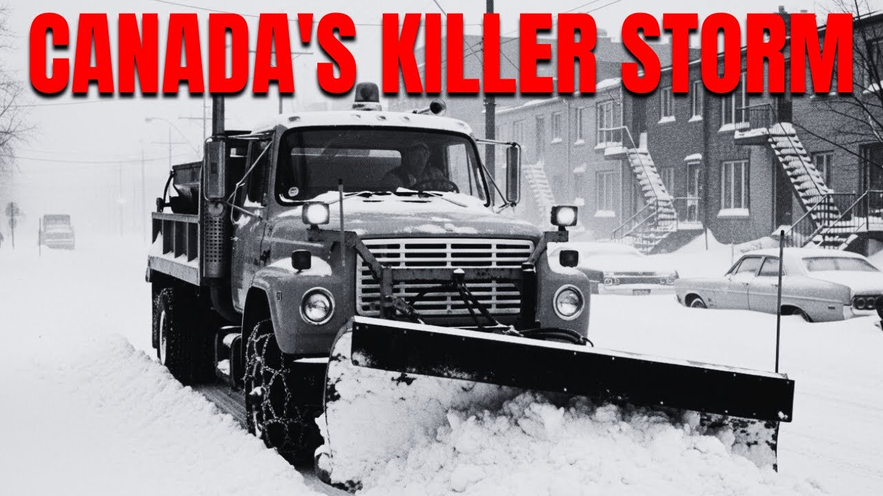 47cm in One Day - The Storm That Killed 17 and Buried Montreal