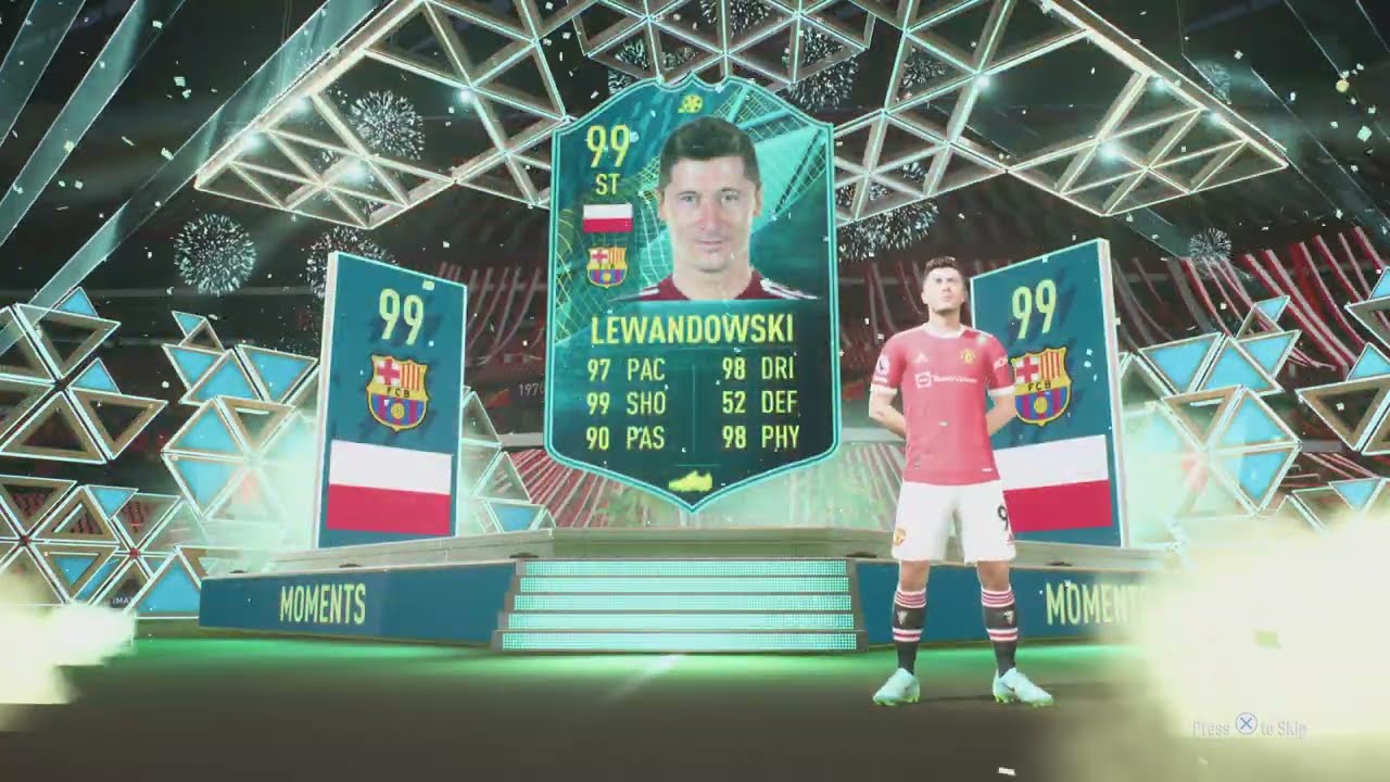FIFA 22 99 SBC Lewandowski