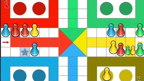 Ludo master - ludo board game in 4 players Gameplay