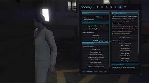Scooby Menu UPDATED After the Safehouse in the Hills DLC (GTA 5)