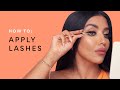 How to apply lashes in less than 15 seconds