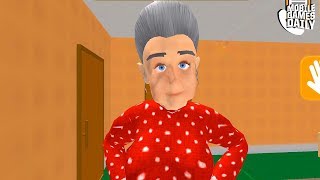 Granny Neighbor Escape - Gameplay Walkthrough Part 1 - Levels 1 & 2 (iOS Android) screenshot 1