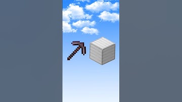 Netherite Pickaxe vs all blocks #shorts #minecraft