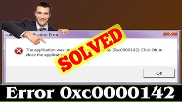 [SOLVED] How to Fix Error 0xc0000142 Issue (100% Working)