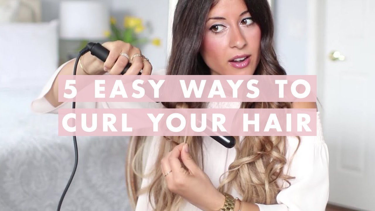 5 Easy Ways to Curl Your Hair | Luxy Hair - YouTube