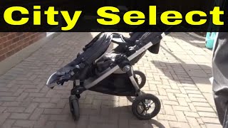 How To Use Baby Jogger City Select Double Stroller-Full Tutorial