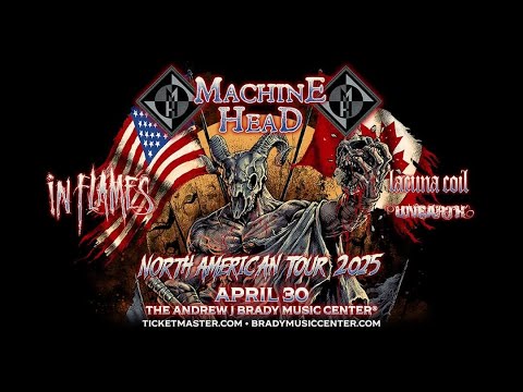 Machine Head "BØNESCRAPER" North American tour 4/30/25 Cincinnati, OH