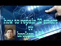 how to repair pensonic 32 smart tv broken LCD