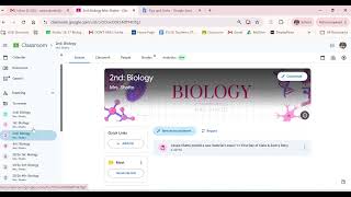 Google Classroom: Posting a draft Material and Assignment 101