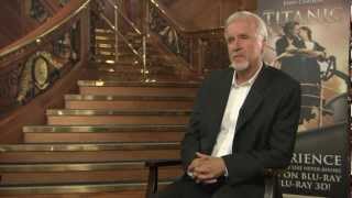 Titanic James Cameron visits the &#39;amazing&#39; Titanic Belfast