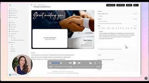 2025 Talk Fusion Video Email Tutorial: English