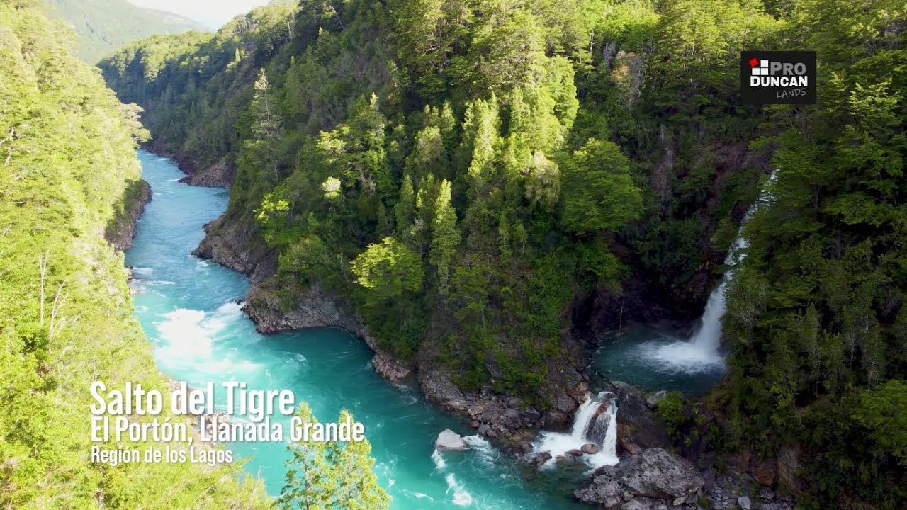 Salto El Tigre - El Portón, Llanada Grande - Región de Los Lagos