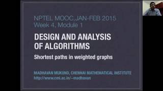 25 Single source shortest paths  Dijkstras algorithm