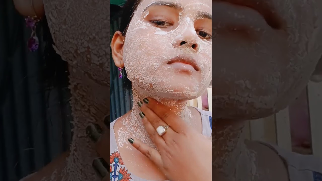 Rice 🌾 Skin Whitening Face pack 🍚 To Get Fair Skin ✨