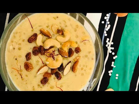 Tapioca Kheer Instant Pot