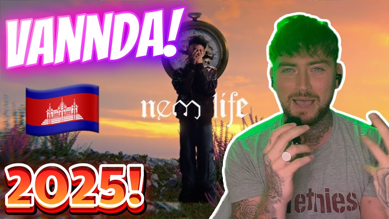 VANNDA 🇰🇭 - NEW LIFE (OFFICIAL VISUALIZER) [REACTION!!!]
