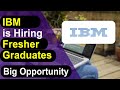 IBM Fresher Hiring | IBM Mass Hiring | IBM Job | IBM | Jobs | Freshers Job | 2023 Hiring