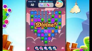 Candy Crush Saga Level 4195 NO boosters - YouTube