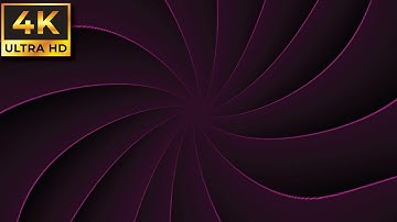Purple Neon Spiral Tunnel Animation | 4K Abstract Background Loop | VJ VFX