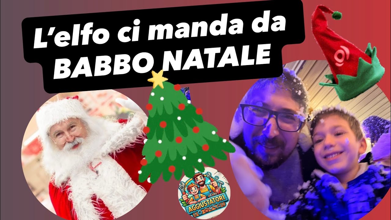 CERCA L’ELFO 🎄 Ci porta il regalo e ci manda da Babbo Natale! | Villaggio di Natale con Michele