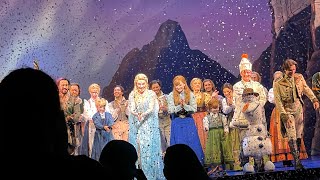 Frozen Musical Australia | opening night | curtain call