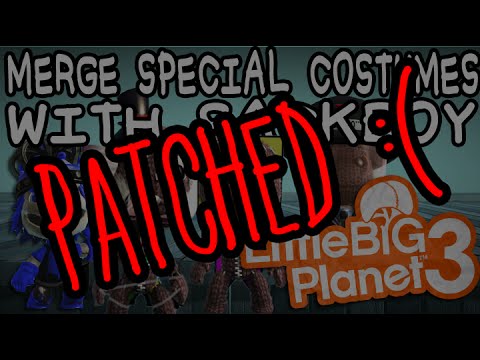 [Patched] LBP3 Glitch: Merge Special Costumes with Sackboy! - How to merge Sackboy with any special costume!