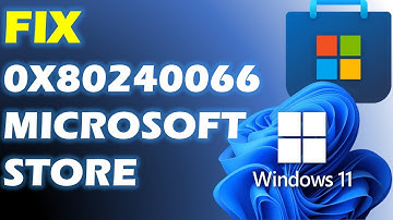 Fix 0x80240066 Microsoft Store error code when installing apps