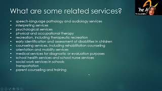 IEP Breakdown Mini Series Session 7 -Related Services in the IEP