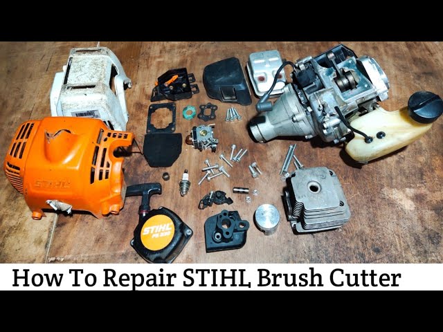 Mediator level Method How To Repair Stihl Brush Cutter | Staring Problem Grass cutter - YouTube